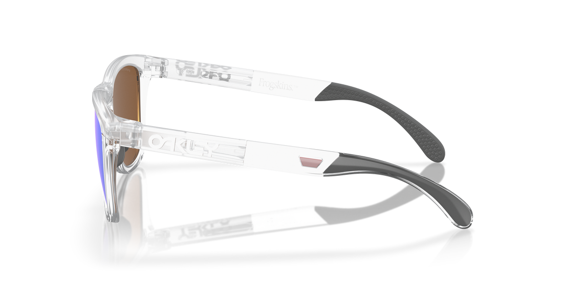 Óculos de sol oakley oo9284 frogskins range 928412 blanco square masculino tamanho 55mm - Vista de detalhe