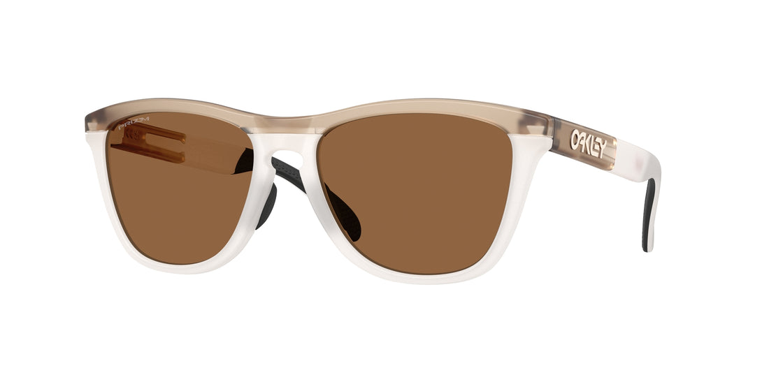 Sonnenbrillen oakley oo9284 frogskins range 928420 beige round masculino größe 55mm - Hauptansicht