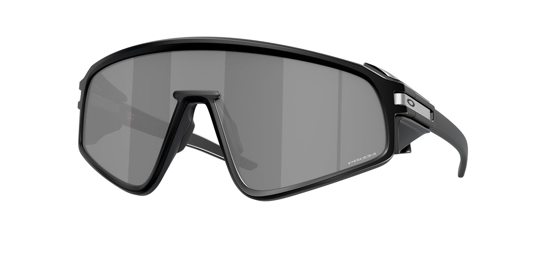 Óculos de sol oakley oo9404 latch panel 940401 negro mask unisex tamanho 35mm - Vista principal