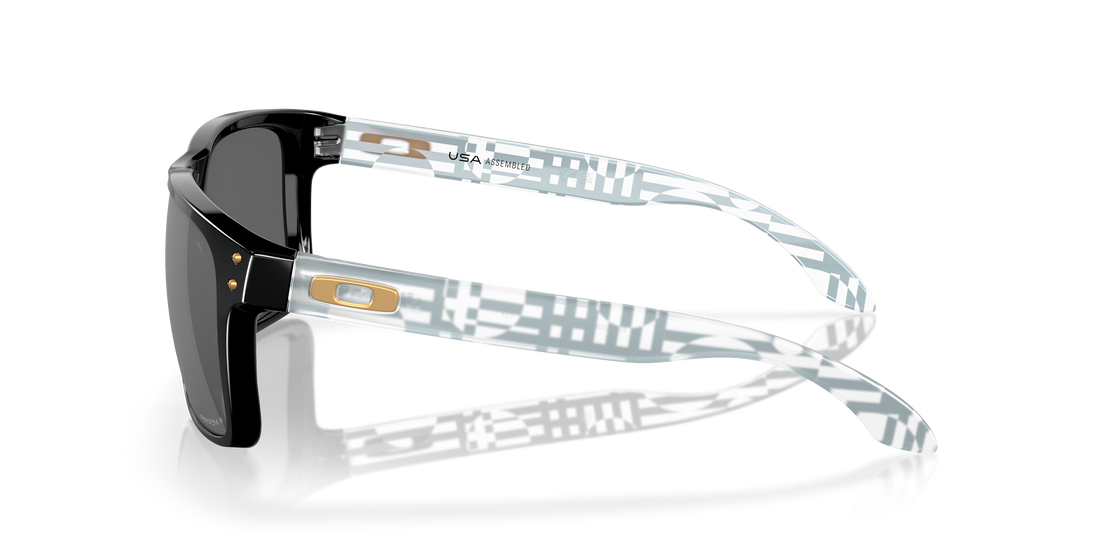 Óculos de sol oakley oo9417 holbrook xl 941743 negro square masculino tamanho 59mm - Vista de detalhe