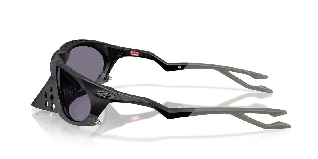 Occhiali da sole oakley oo9437 plantaris 943701 negro oval masculino taglia 63mm - Vista dettagliata