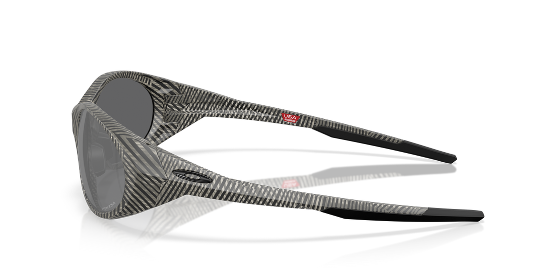 Occhiali da sole oakley oo9438 eyejacket redux 943827 negro rectangular masculino taglia 58mm - Vista dettagliata