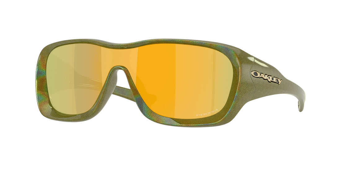 Occhiali da sole oakley oo9493 de la salle 949305 verde rectangular unisex taglia 30mm - Vista principale
