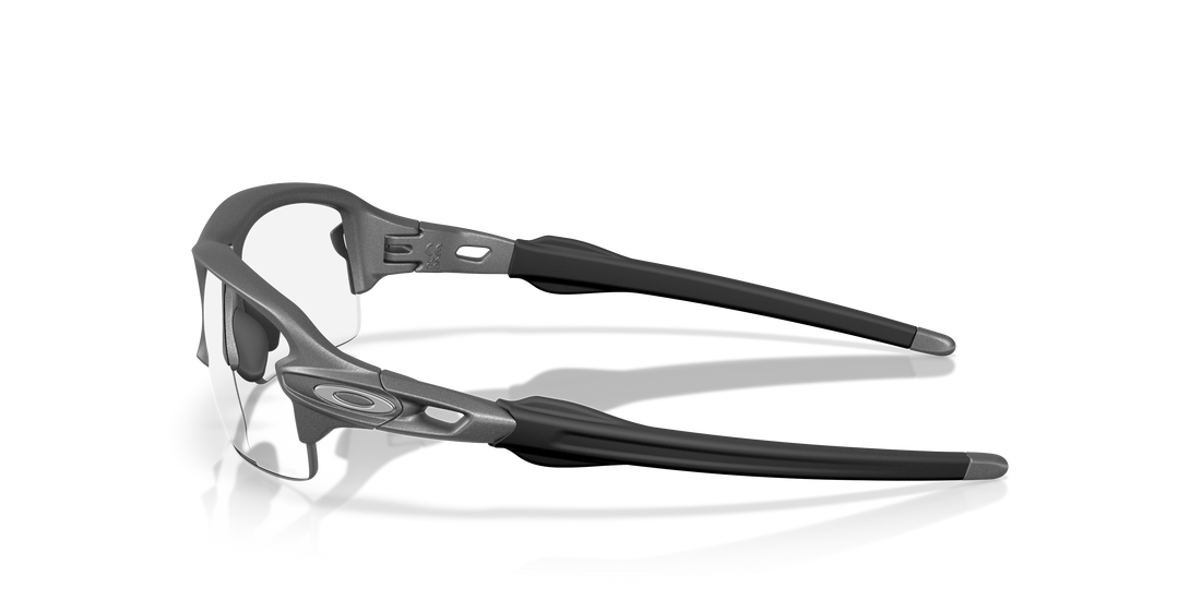 Occhiali da sole oakley oo9511 flak 2.0 s 951107 gris rectangular unisex taglia 59mm - Vista dettagliata