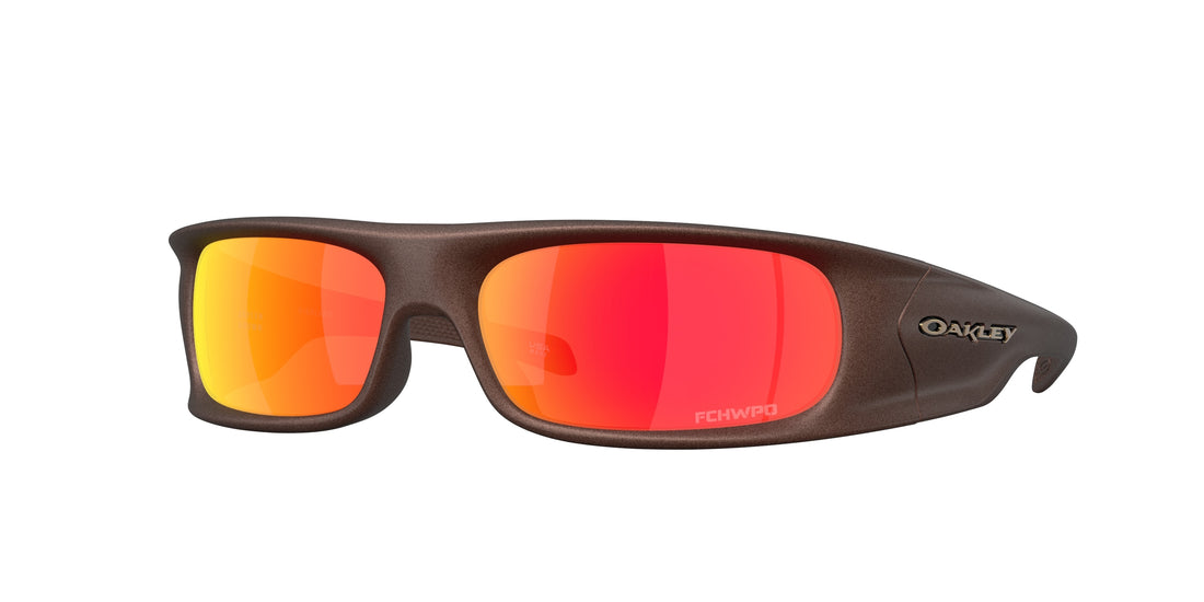 Lunettes de soleil oakley oo9522 highland 952206 marron rectangular unisex taille 62mm - Vue principale