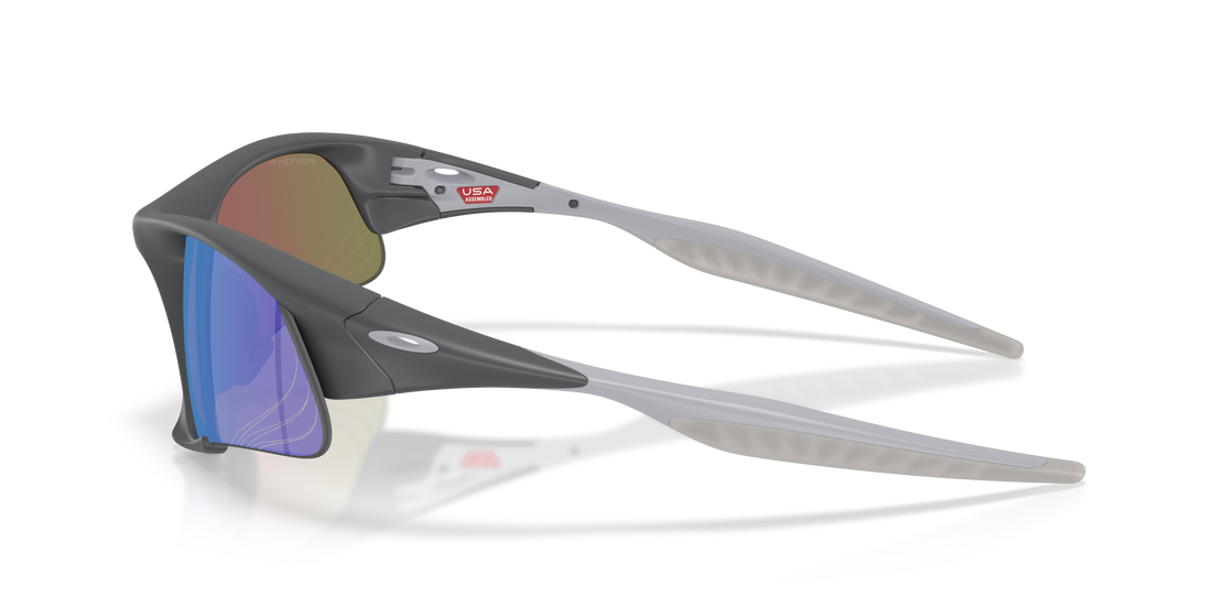 Lunettes de soleil oakley oo9532 suture jacket 953202 gris irregular unisex taille 64mm - Vue détaillée