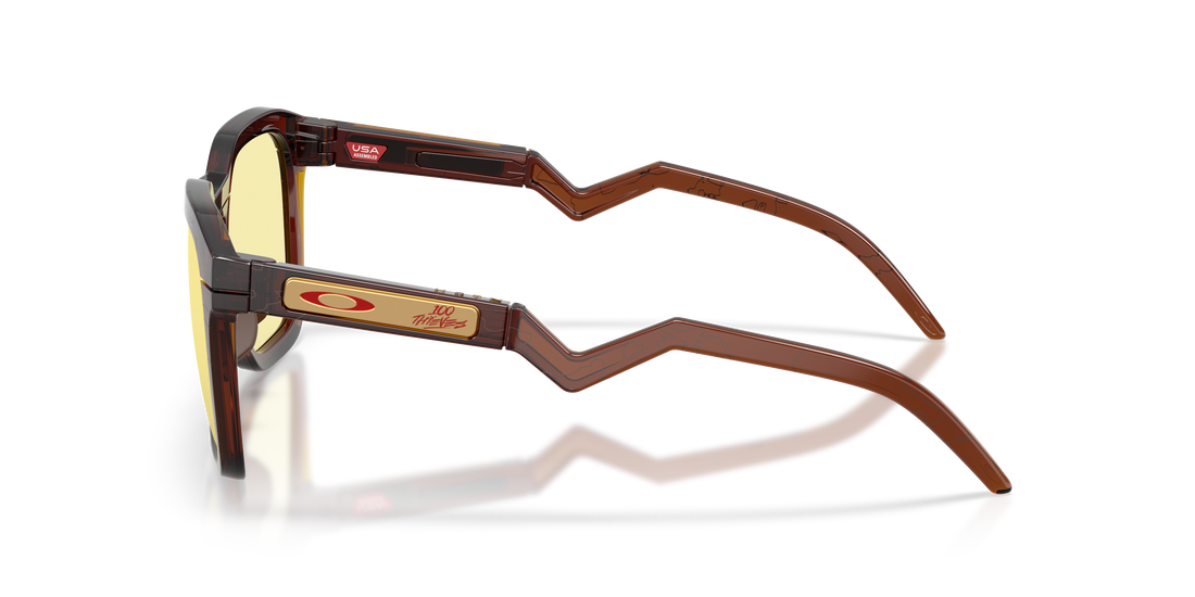 Lunettes de soleil oakley oo9533 hstn sq 953310 marron square unisex taille 54mm - Vue détaillée