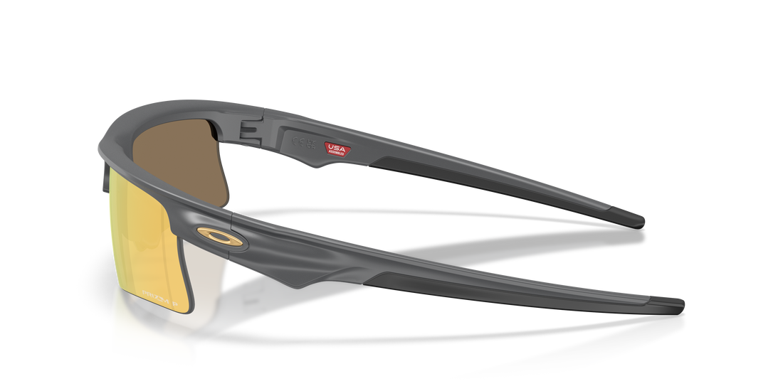 Lunettes de soleil oakley oo9534 bisphaera speed 953403 gris rectangular unisex taille 68mm - Vue détaillée