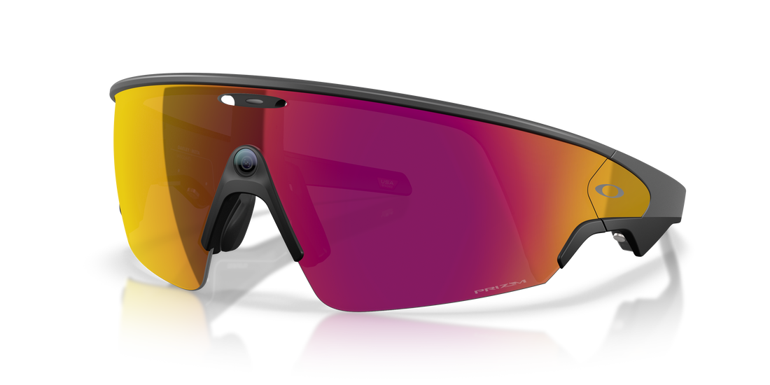 Occhiali da sole oakley meta ow8001 vanguard 800109 negro rectangular unisex taglia 52mm - Vista dettagliata