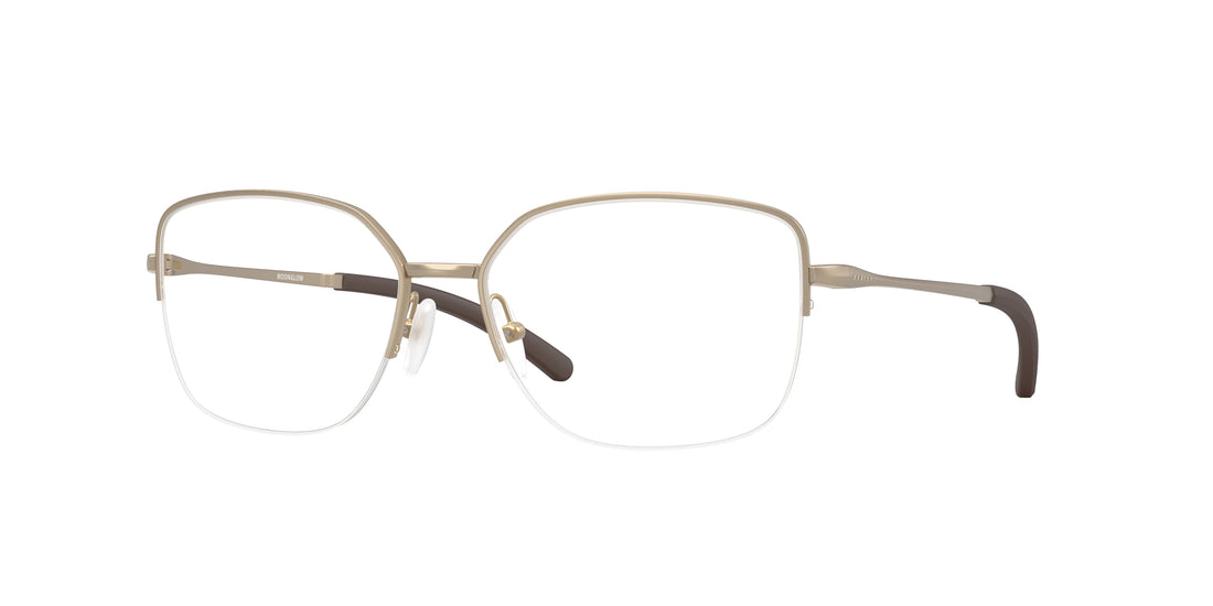 Prescription glasses oakley ox3006 moonglow 300609 amarillo round femenino size 55mm - Main view