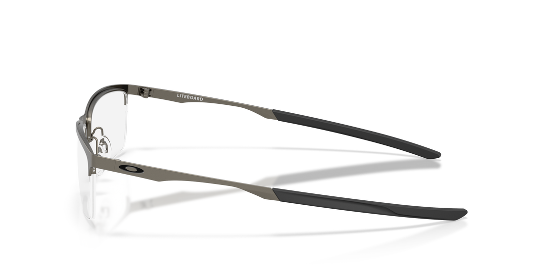 Lunettes de vue oakley ox3141 liteboard 314104 gris rectangular unisex taille 55mm - Vue détaillée