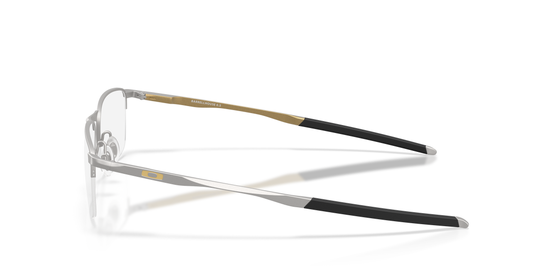 Prescription glasses oakley ox3174 barrelhouse 0.5 317407 gris rectangular masculino size 53mm - Detailed view