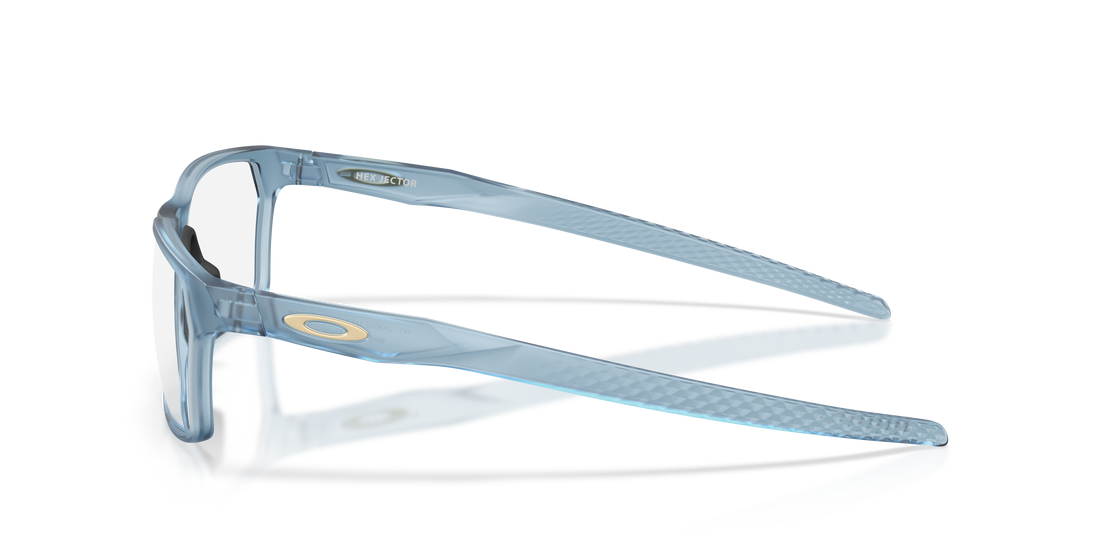 Gafas graduadas oakley ox8032 hex jector 803211 azul rectangular masculina talla 57mm - Vista de detalle
