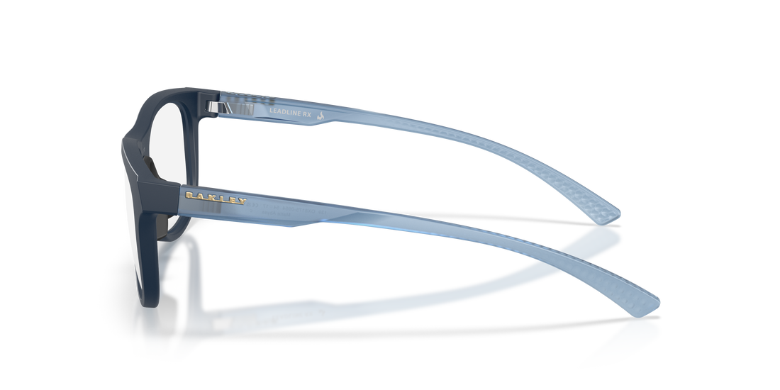 Prescription glasses oakley ox8175 leadline rx 817509 azul square femenino size 52mm - Detailed view