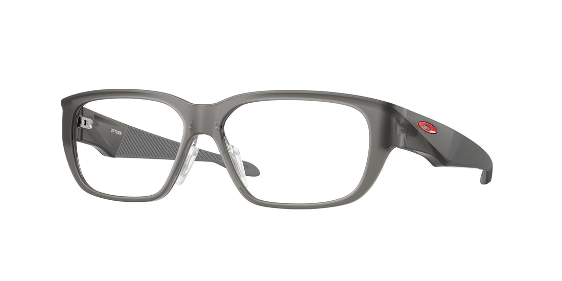 Prescription glasses oakley ox8192d upturn 819202 gris rectangular unisex size 56mm - Main view
