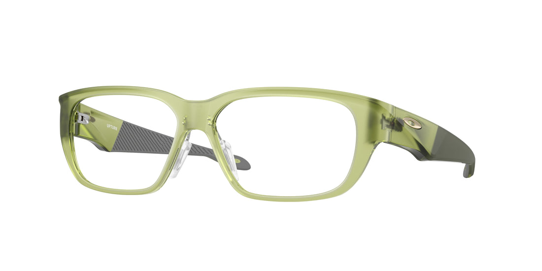 Prescription glasses oakley ox8192d upturn 819203 verde rectangular unisex size 56mm - Main view