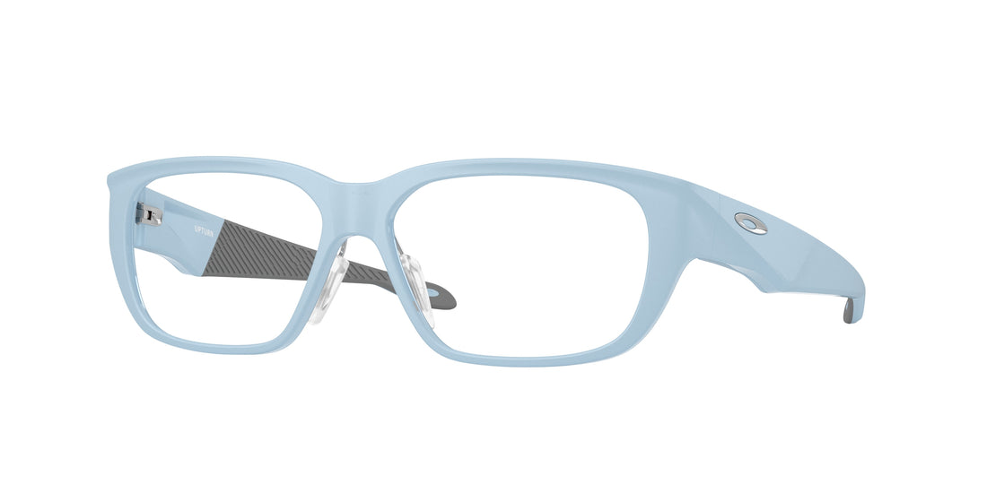 Prescription glasses oakley ox8192d upturn 819204 gris rectangular unisex size 56mm - Main view