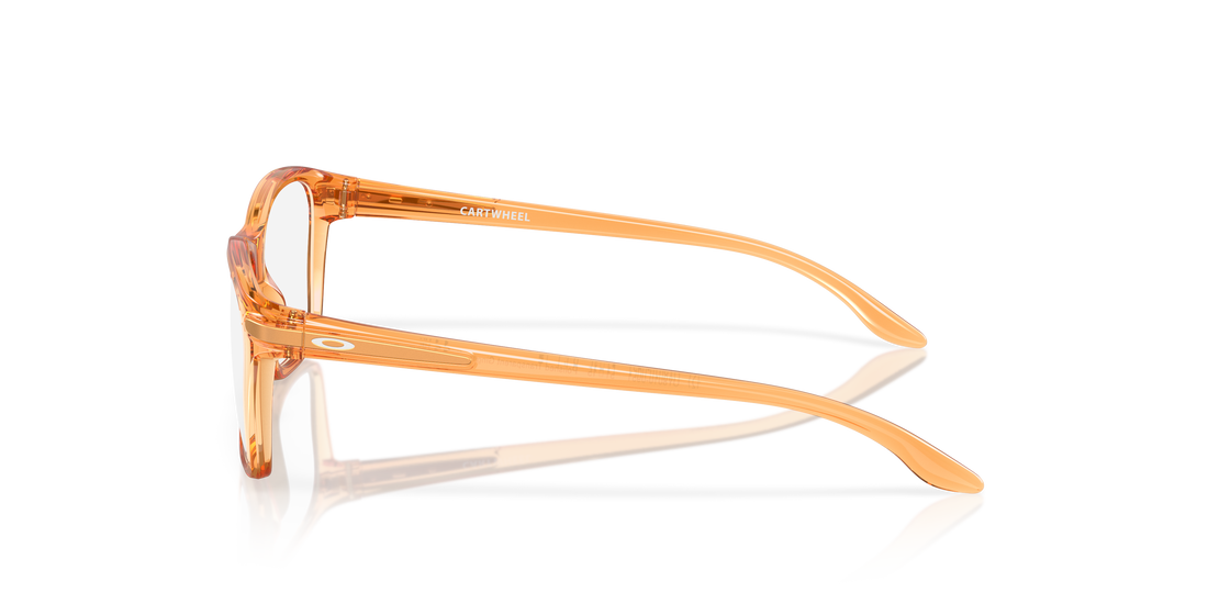 Gafas graduadas oakley oy8010 cartwheel 801009 marron rectangular femenino talla 51mm - Vista de detalle
