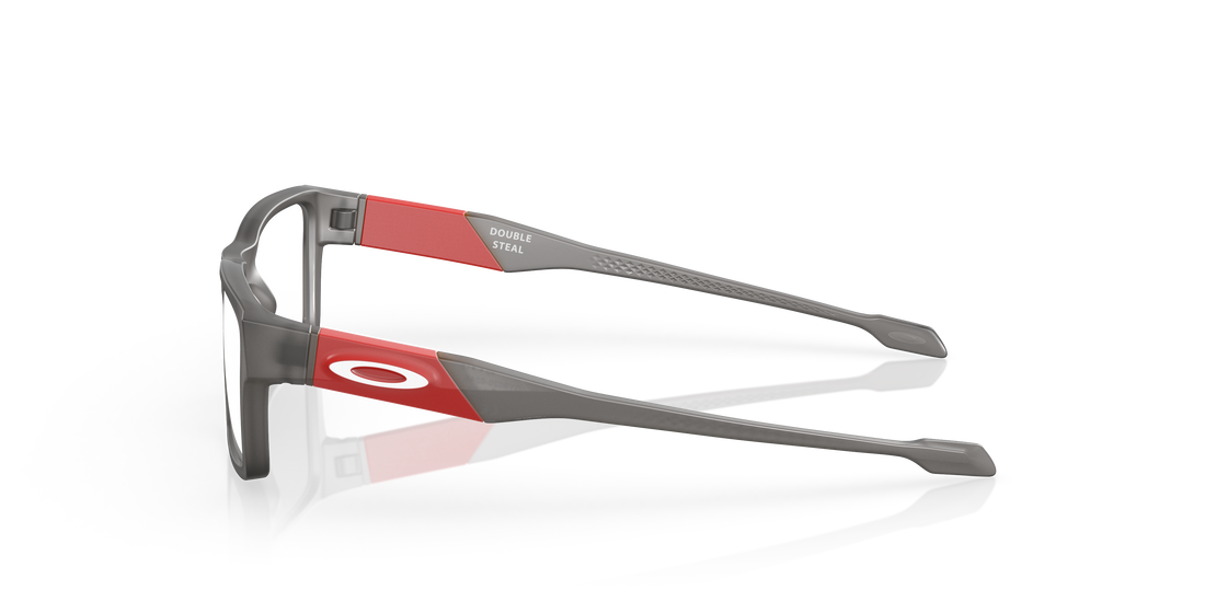 Óculos graduados oakley oy8020 double steal 802002 infantil tamanho 48mm - Vista de detalhe