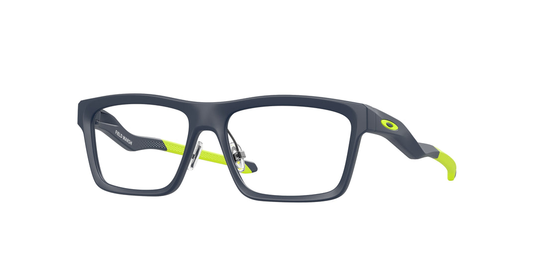 Prescription glasses oakley oy8031 field marsh 803104 azul rectangular infantil size 48mm - Main view