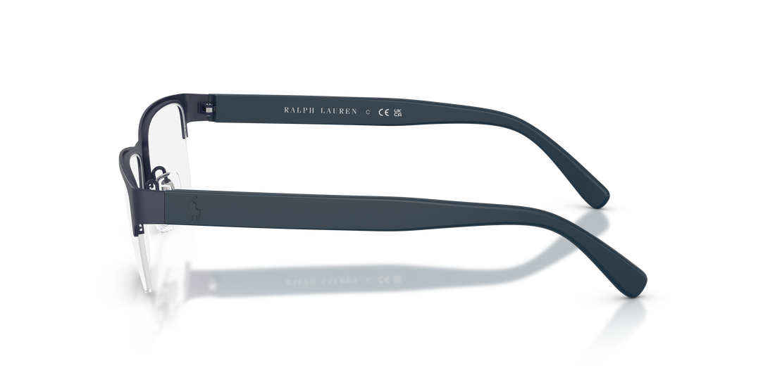 Prescription glasses polo ph1164 9364 azul rectangular masculino size 56mm - Detailed view