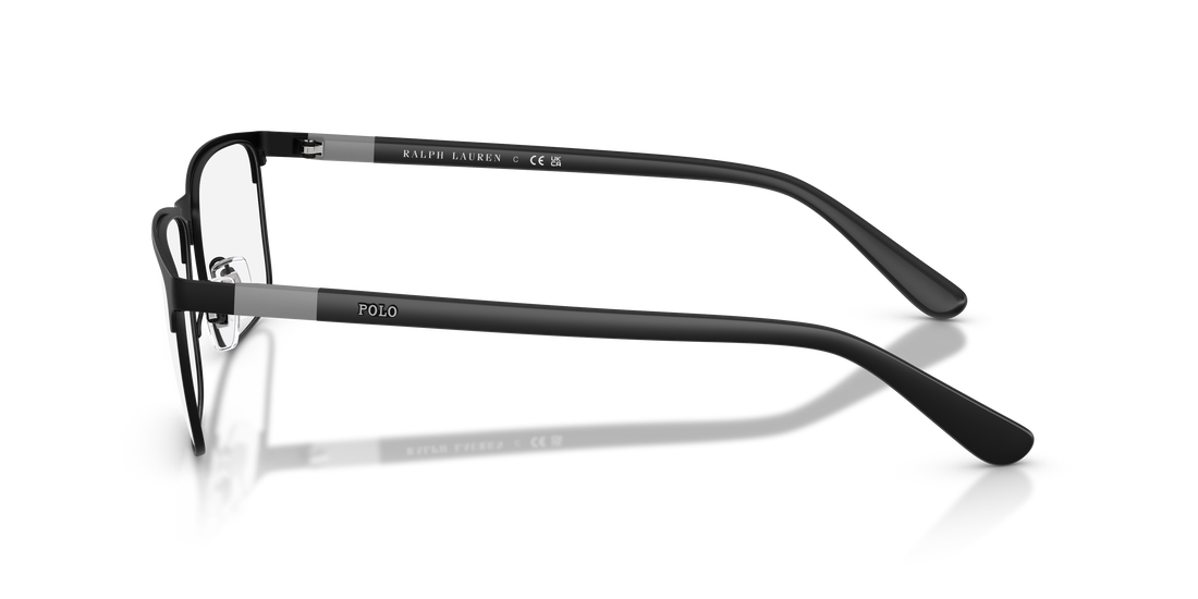 Gafas graduadas polo ph1190 9224 negro rectangular masculino talla 58mm - Vista de detalle