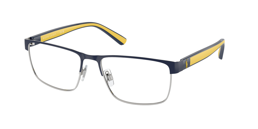 Óculos graduados polo ph1229 9467 azul rectangular masculino tamanho 54mm - Vista principal