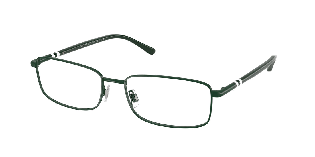 Prescription glasses polo ph1235 9482 verde rectangular masculino size 57mm - Main view
