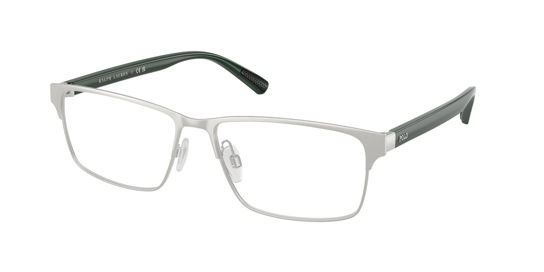 Occhiali da vista polo ph1243 9423 plateado rectangular masculino taglia 56mm - Vista principale