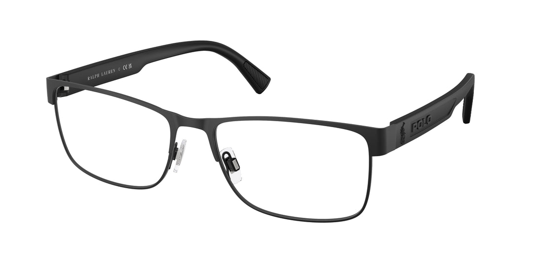 Brillen polo ph1244 9224 negro rectangular masculino größe 59mm - Hauptansicht