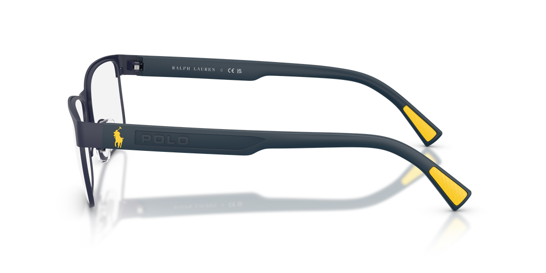 Brillen polo ph1244 9364 azul rectangular masculino größe 57mm - Detailansicht