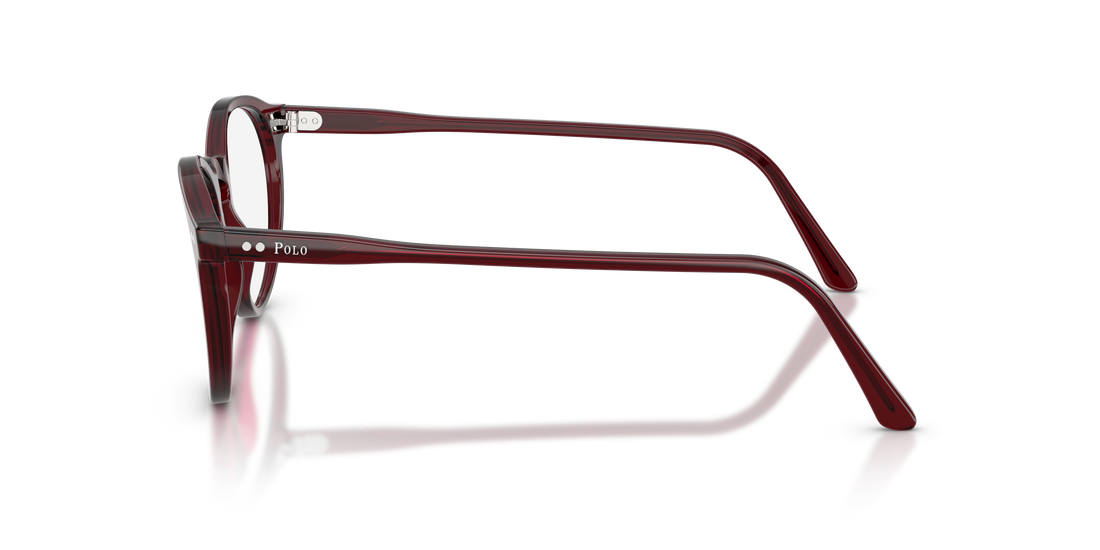 Prescription glasses polo ph2083 6146 rojo pantos masculino size 46mm - Detailed view