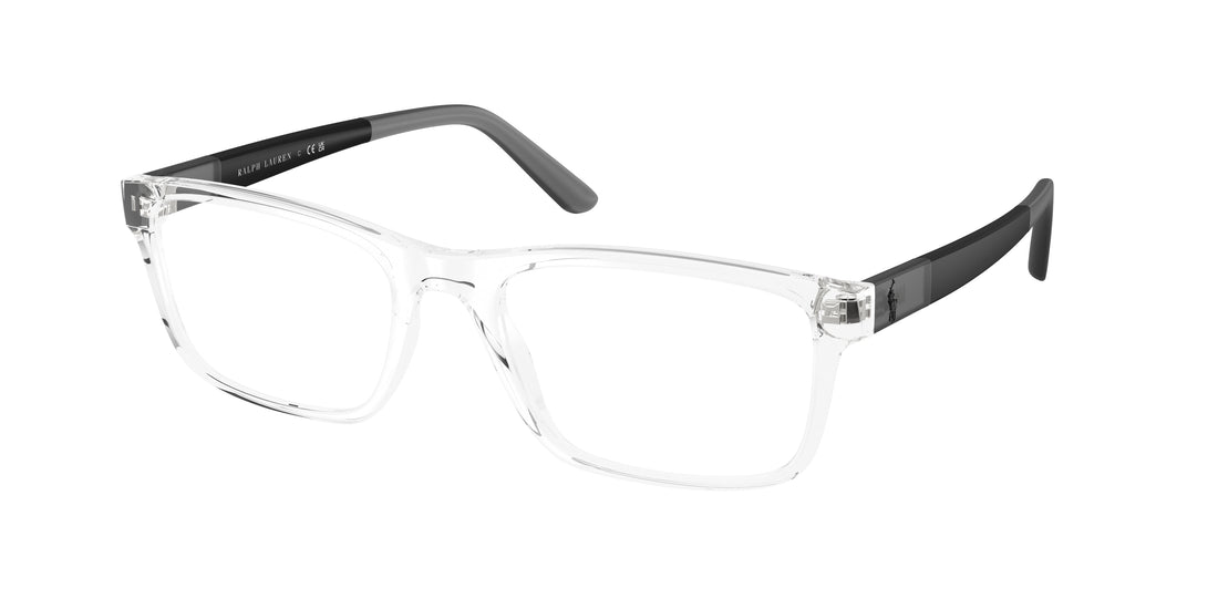 Brillen polo ph2212 5869 transparente rectangular masculino größe 57mm - Hauptansicht