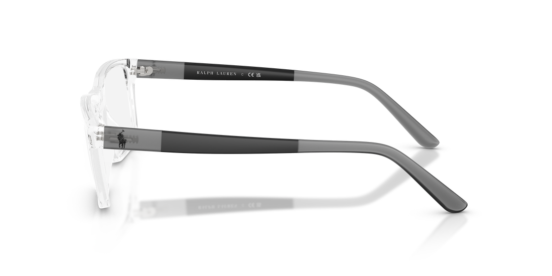 Brillen polo ph2212 5869 transparente rectangular masculino größe 57mm - Detailansicht