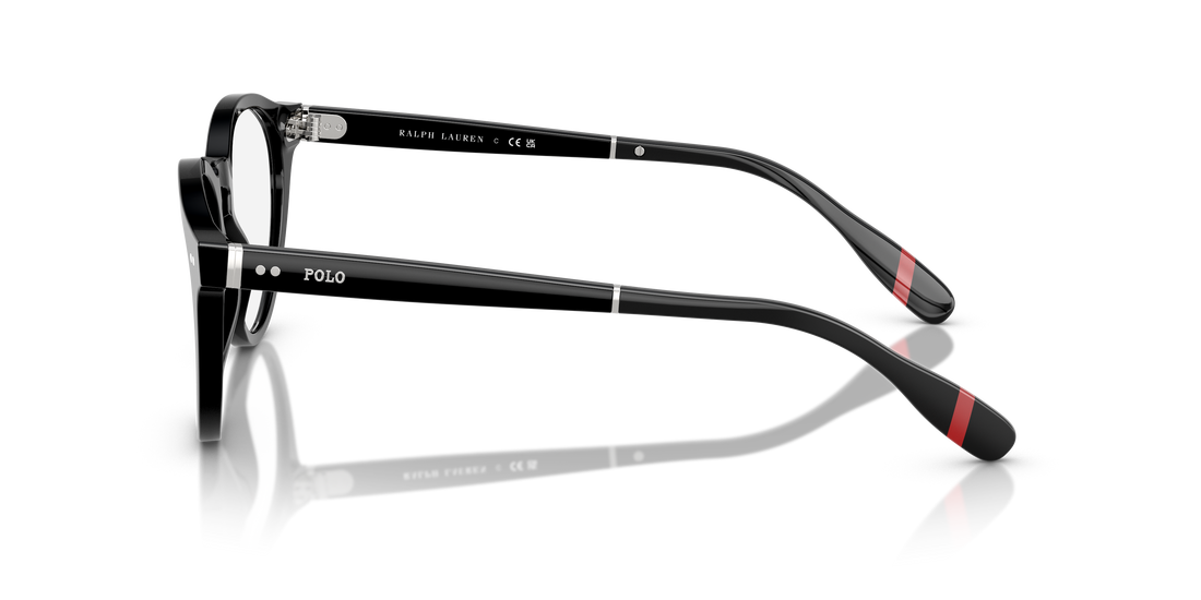 Prescription glasses polo ph2268 5523 negro rectangular masculina size 49mm - Detailed view