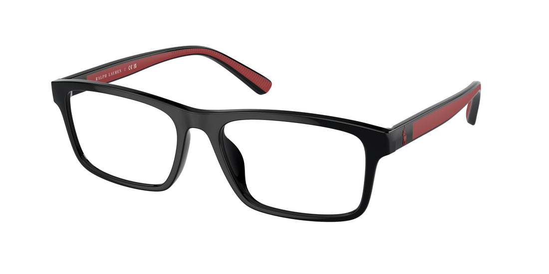 Óculos graduados polo ph2274u 5001 negro rectangular masculino tamanho 56mm - Vista principal