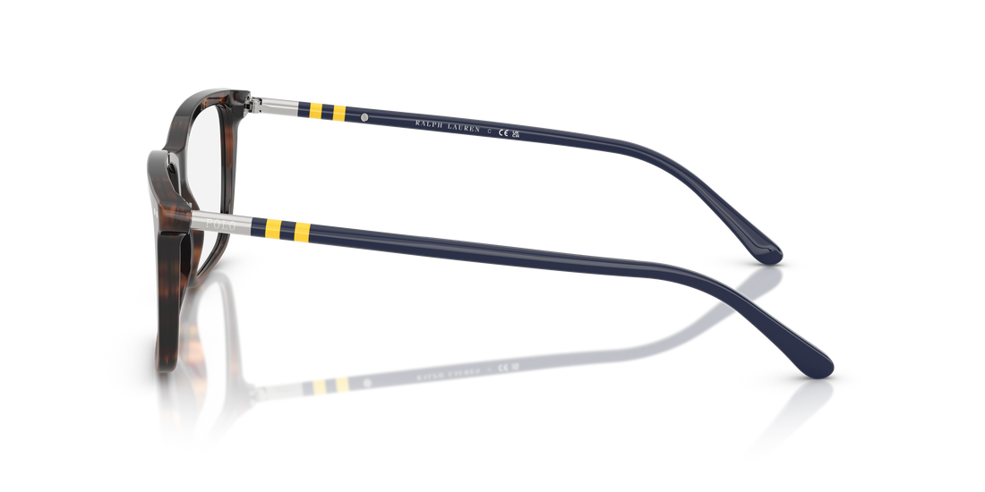 Prescription glasses polo ph2287 5003 havana rectangular masculino size 53mm - Detailed view