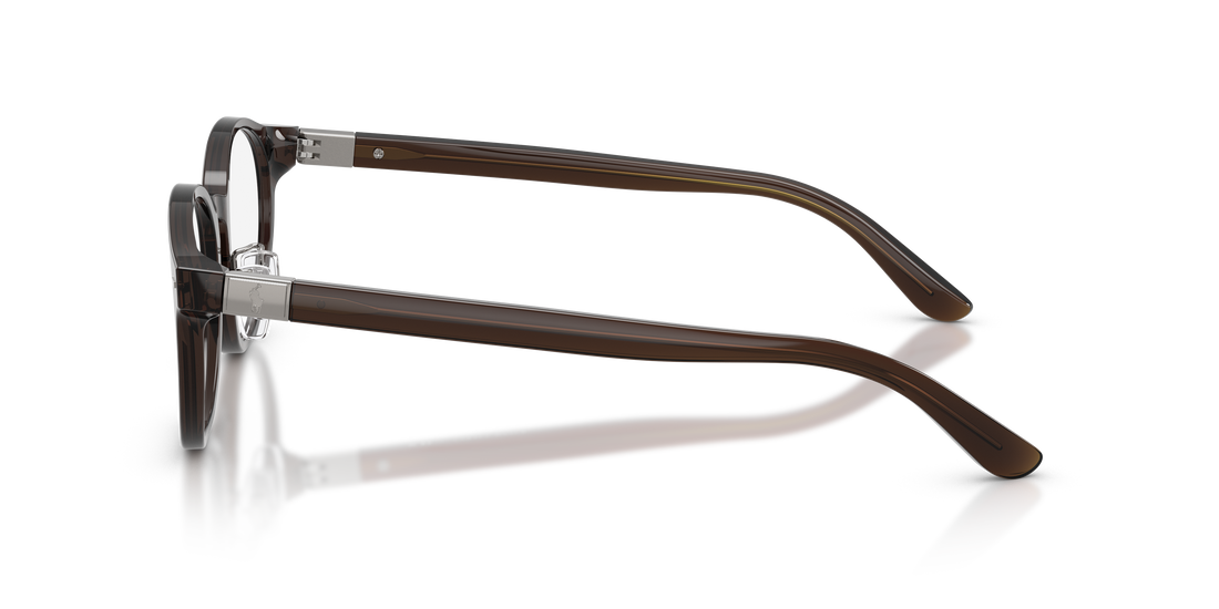 Occhiali da vista polo ph2289d 6282 marron oval masculino taglia 51mm - Vista dettagliata