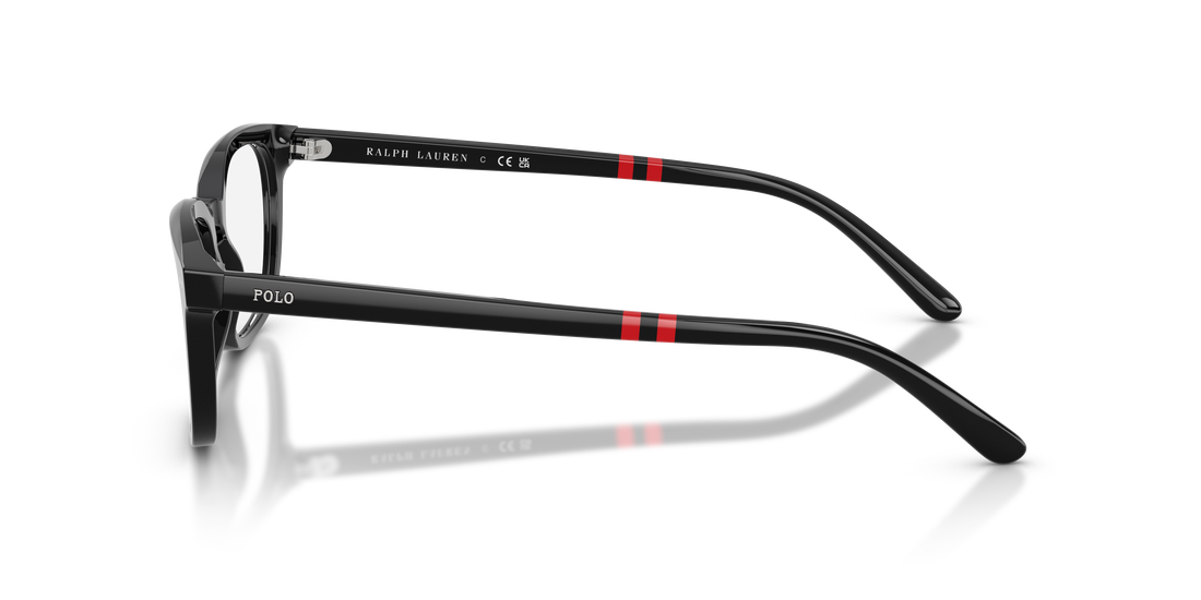Gafas graduadas polo ph2294 5001 negro cat eye masculino talla 53mm - Vista de detalle