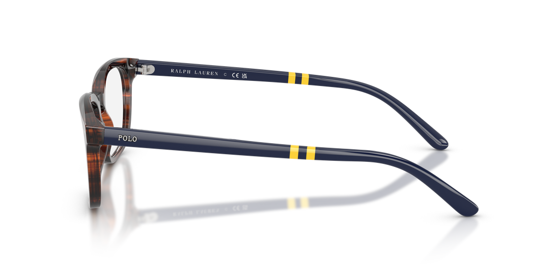 Gafas graduadas polo ph2294 6315 marron cat eye masculino talla 53mm - Vista de detalle