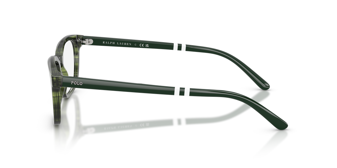 Gafas graduadas polo ph2294 6316 verde cat eye masculino talla 51mm - Vista de detalle