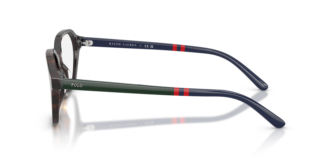 Gafas graduadas polo ph2295u 5003 havana square masculino talla 53mm - Vista de detalle
