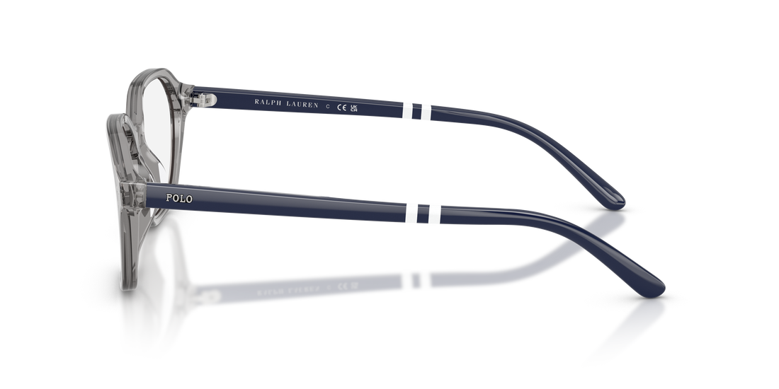 Prescription glasses polo ph2295u 6318 gris square masculino size 53mm - Detailed view