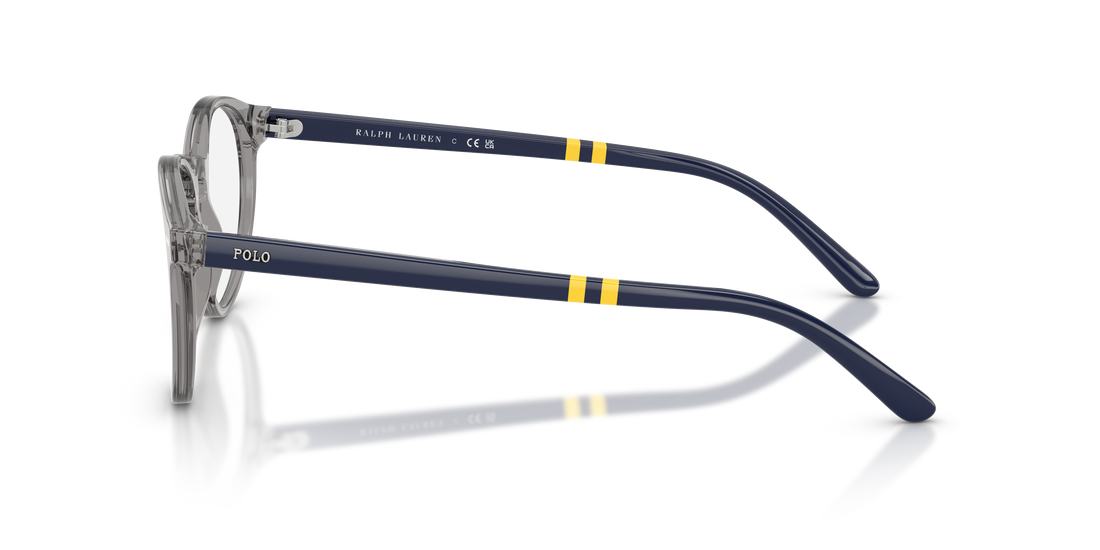 Prescription glasses polo ph2297 6318 gris round masculino size 48mm - Detailed view