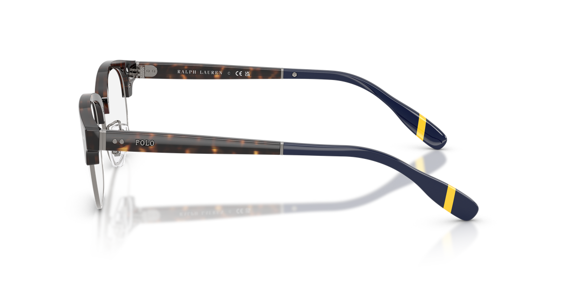 Prescription glasses polo ph2298d 5003 havana square masculino size 51mm - Detailed view