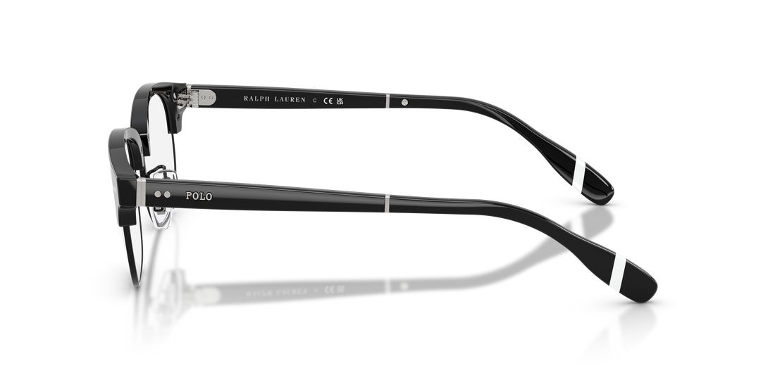 Prescription glasses polo ph2298d 5523 negro square masculino size 51mm - Detailed view