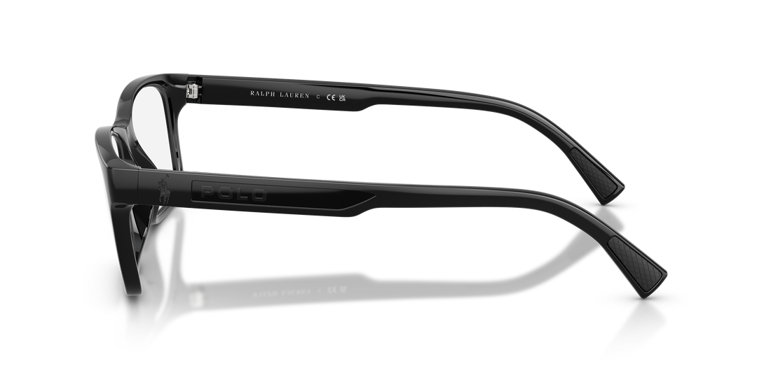 Brillen polo ph2301u 5001 negro rectangular masculino größe 58mm - Detailansicht