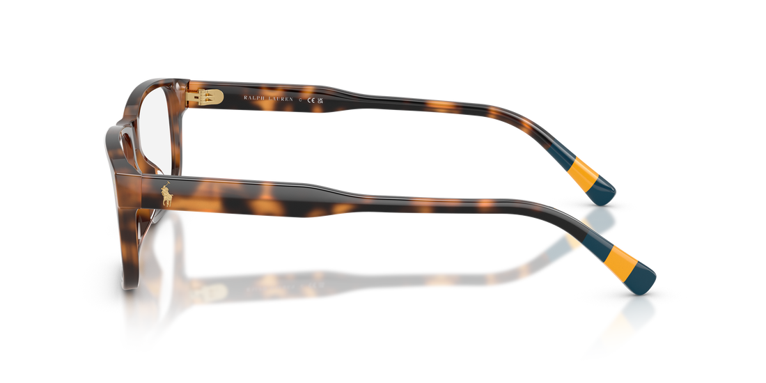 Brillen polo ph2302u 5003 havana rectangular masculino größe 55mm - Detailansicht