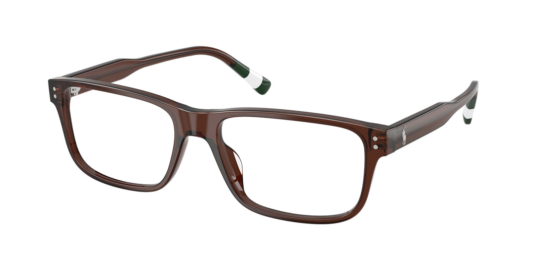 Occhiali da vista polo ph2302u 6315 marron rectangular masculino taglia 55mm - Vista principale
