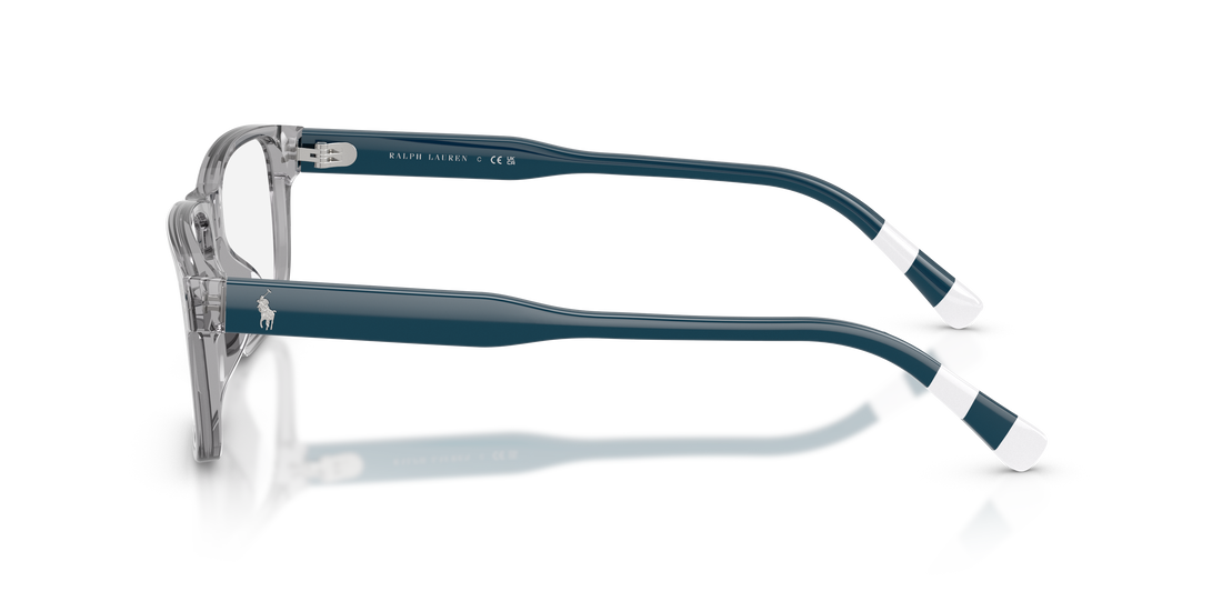 Brillen polo ph2302u 6317 gris rectangular masculino größe 55mm - Detailansicht